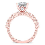 Carmel Princess Diamond Bridal Set (Lab Grown Igi Cert) rosegold