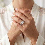 Carmel - GIA Natural Princess Diamond Engagement Ring