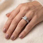 Carmel - GIA Natural Princess Diamond Engagement Ring
