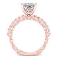 Carmel Princess Diamond Bridal Set (Lab Grown Igi Cert) rosegold