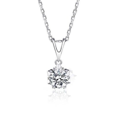 Carter Diamond Necklace (Clarity Enhanced) whitegold