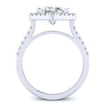 Cattleya Cushion Diamond Engagement Ring (Lab Grown Igi Cert) whitegold