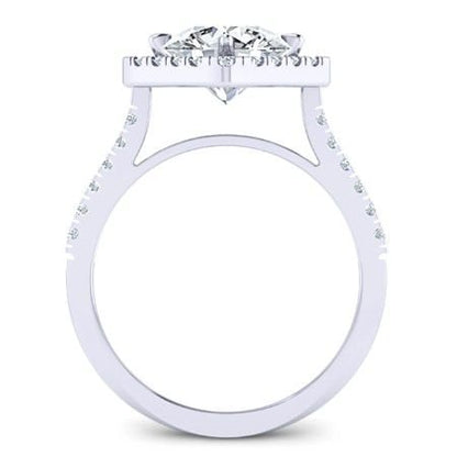 Cattleya Round Diamond Bridal Set (Lab Grown Igi Cert) whitegold