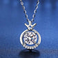 Cece Moissanite Necklace whitegold