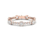 Chelsea Cushion Cut Diamond Bracelet (clarity Enhanced) rosegold