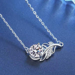 Choi Moissanite Necklace whitegold