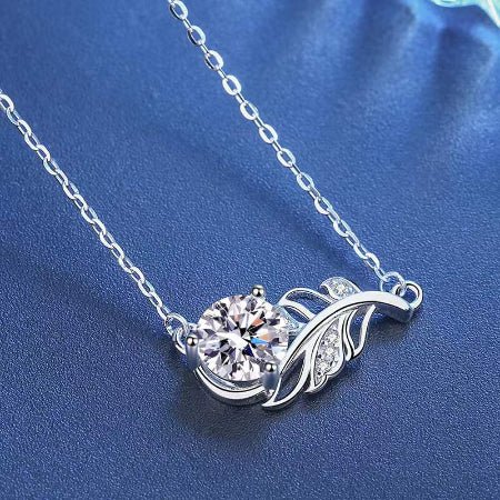 Choi Moissanite Necklace whitegold