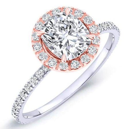 4.00 ct - Columbine - Cushion Lab Diamond Engagement Ring (IGI Certified)