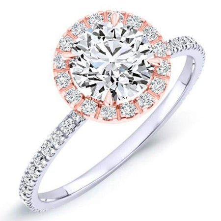 2.00 ct - Columbine - GIA Natural Round Diamond Engagement Ring