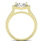 Columbine Oval Diamond Engagement Ring (Lab Grown Igi Cert) yellowgold