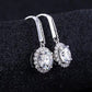 Connie Diamond Earrings (Clarity Enhanced) whitegold