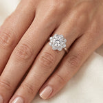 Coralbells - GIA Natural Round Diamond Engagement Ring