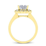 Coralbells Princess Diamond Bridal Set (Lab Grown Igi Cert) yellowgold