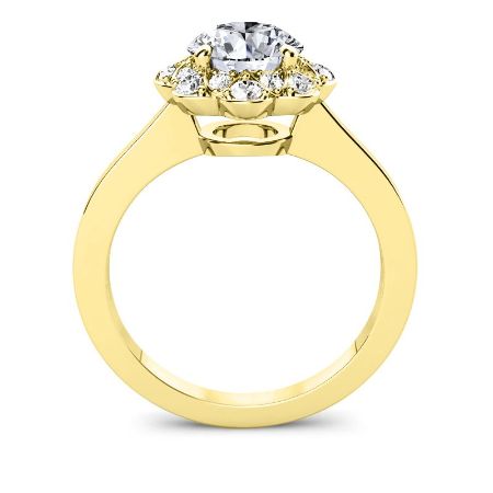 Coralbells Round Diamond Bridal Set (Lab Grown Igi Cert) yellowgold