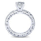 Crisantha Round Diamond Bridal Set (Lab Grown Igi Cert) whitegold