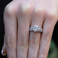 Crocus Round Diamond Engagement Ring (Lab Grown Igi Cert) whitegold