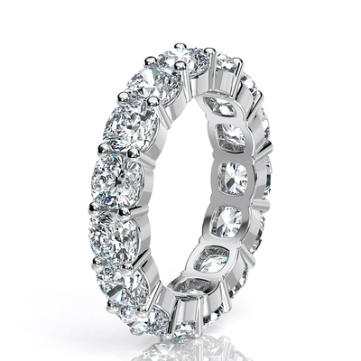 Cushion Cut Diamond Eternity Band