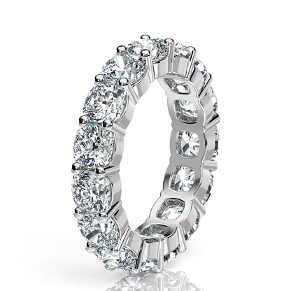 Cushion Cut Diamond Eternity Band