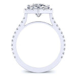 Cypress Cushion Diamond Bridal Set (Lab Grown Igi Cert) whitegold