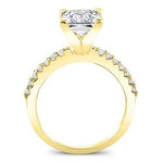 Dahlia Princess Diamond Engagement Ring (Lab Grown Igi Cert) yellowgold