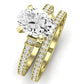 Daphne Diamond Matching Band Only ( Engagement Ring Not Included) For Ring With Oval Center yellowgold