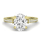 Daphne Oval Diamond Bridal Set (Lab Grown Igi Cert) yellowgold