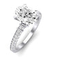 Daphne Oval Diamond Bridal Set (Lab Grown Igi Cert) whitegold