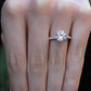 Daphne Round Diamond Engagement Ring (Lab Grown Igi Cert) whitegold