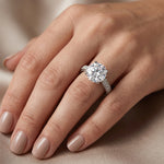 Daphne - GIA Natural Round Diamond Engagement Ring
