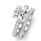 Daphne Diamond Matching Band Only (does Not Include Engagement Ring)  For Ring With Cushion Center whitegold