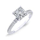 Daphne Princess Diamond Bridal Set (Lab Grown Igi Cert) whitegold