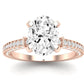 Daphne Oval Diamond Engagement Ring (Lab Grown Igi Cert) rosegold