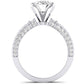 Daphne Oval Diamond Engagement Ring (Lab Grown Igi Cert) whitegold