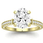 Daphne - GIA Natural Oval Diamond Engagement Ring