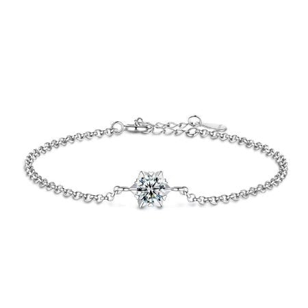 Davin Diamond Bracelet whitegold