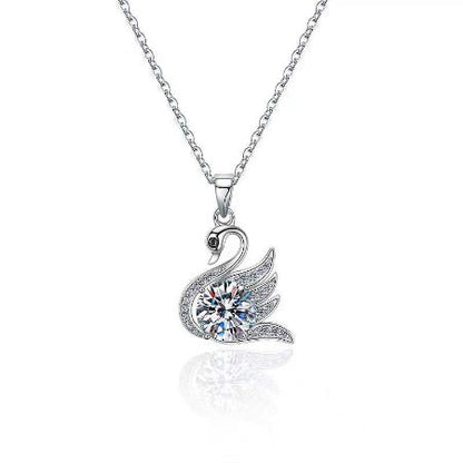 Davina Moissanite Necklace whitegold