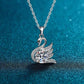 Davina Moissanite Necklace whitegold