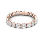 Delta Cushion Cut Diamond Bracelet (clarity Enhanced) rosegold