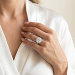 Desert Rose - GIA Natural Cushion Diamond Engagement Ring