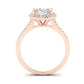 Desert Rose Oval Diamond Bridal Set (Lab Grown Igi Cert) rosegold