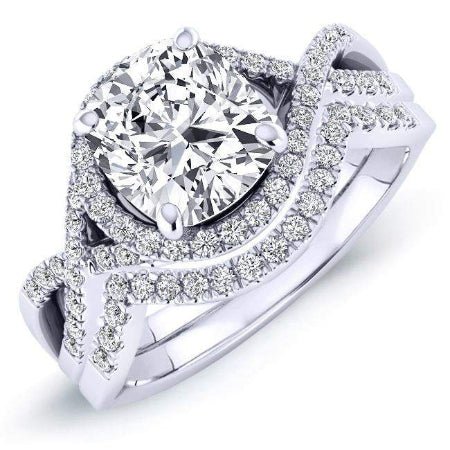 1.00 ct - Dianella - Cushion Lab Diamond Bridal Set (IGI Certified)
