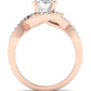 Dianella Oval Diamond Engagement Ring (Lab Grown Igi Cert) rosegold