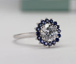 Dicentra Diamond Matching Band Only (engagement Ring Not Included) For Ring With Round Center whitegold