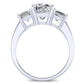 Dietes Cushion Diamond Engagement Ring (Lab Grown Igi Cert) whitegold