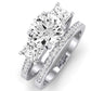 Dietes Diamond Matching Band Only (does Not Include Engagement Ring) For Ring With Round Center whitegold