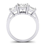 Dietes Oval Diamond Bridal Set (Lab Grown Igi Cert) whitegold