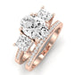 Dietes Oval Diamond Bridal Set (Lab Grown Igi Cert) rosegold