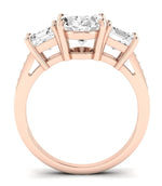 Dietes Oval Diamond Engagement Ring (Lab Grown Igi Cert) rosegold