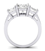 Dietes Oval Diamond Engagement Ring (Lab Grown Igi Cert) whitegold
