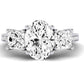 Dietes Oval Diamond Engagement Ring (Lab Grown Igi Cert) whitegold